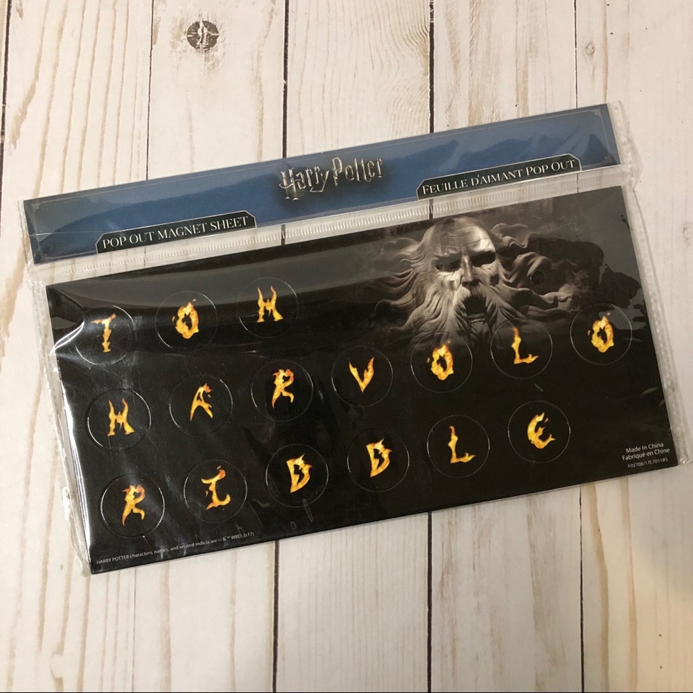 Loot Crate Harry Potter Pop Out Magnets